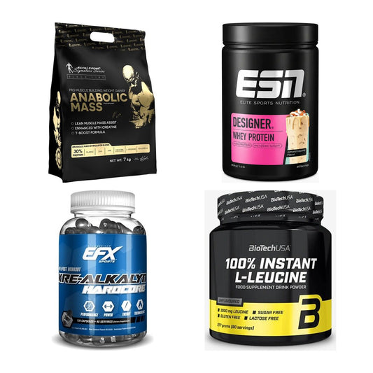 Masseaufbau für Fortgeschrittene: Kevin Levrone Anabolic + 3 weitere – alle enthaltenen Artikel