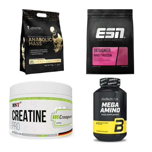 Masseaufbau für Fortgeschrittene: Kevin Levrone Anabolic + 3 weitere – alle enthaltenen Artikel