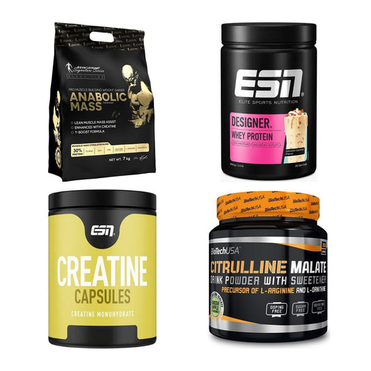 Masseaufbau für Fortgeschrittene: Kevin Levrone Anabolic + 3 weitere – alle enthaltenen Artikel