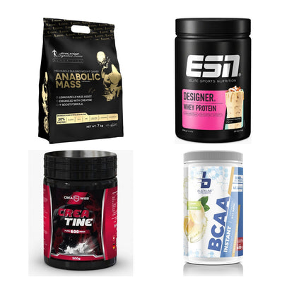Masseaufbau für Fortgeschrittene: Kevin Levrone Anabolic + 3 weitere – alle enthaltenen Artikel