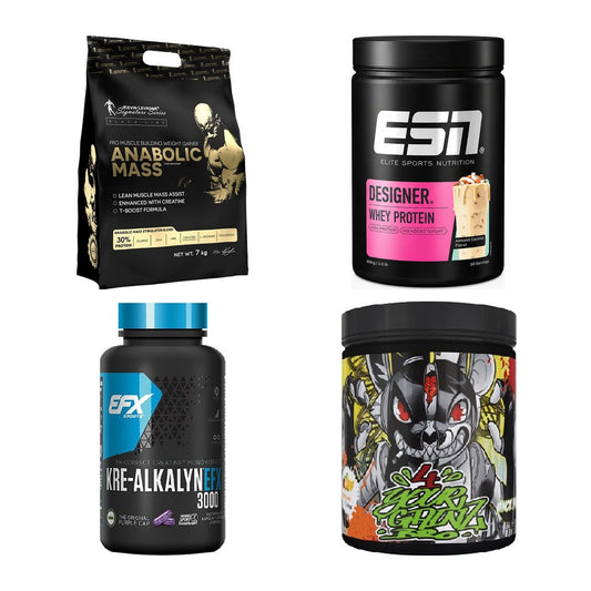 Masseaufbau für Fortgeschrittene: Kevin Levrone Anabolic + 3 weitere – alle enthaltenen Artikel