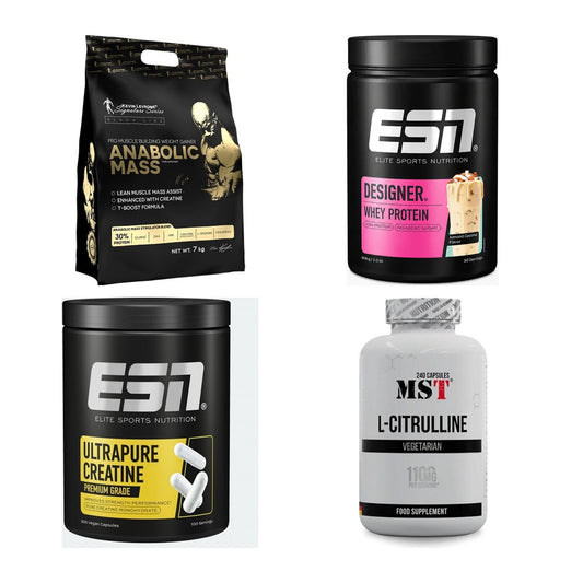 Masseaufbau für Fortgeschrittene: Kevin Levrone Anabolic + 3 weitere – alle enthaltenen Artikel