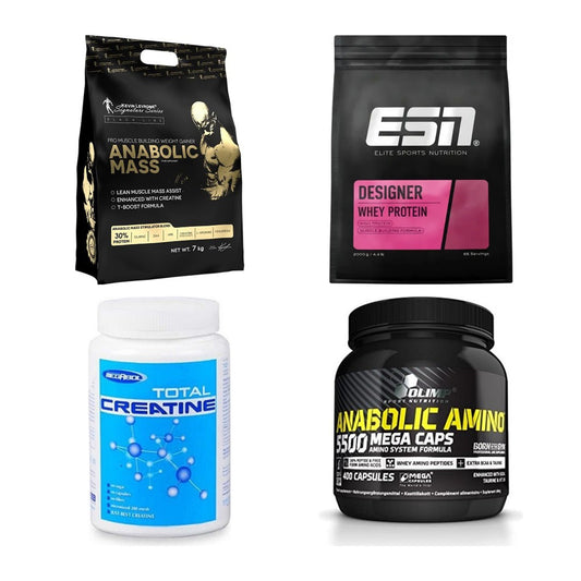 Masseaufbau für Fortgeschrittene: Kevin Levrone Anabolic + 3 weitere – alle enthaltenen Artikel