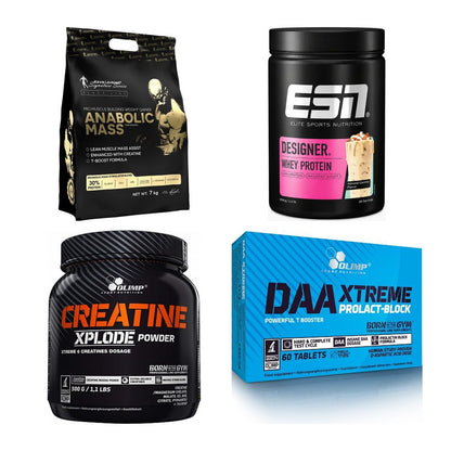 Masseaufbau für Fortgeschrittene: Kevin Levrone Anabolic + 3 weitere – alle enthaltenen Artikel