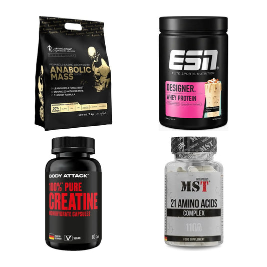 Masseaufbau für Fortgeschrittene: Kevin Levrone Anabolic + 3 weitere – alle enthaltenen Artikel