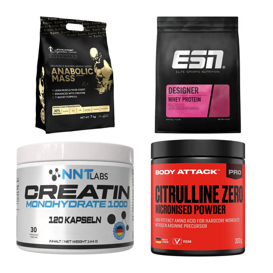 Masseaufbau für Fortgeschrittene: Kevin Levrone Anabolic + 3 weitere – alle enthaltenen Artikel