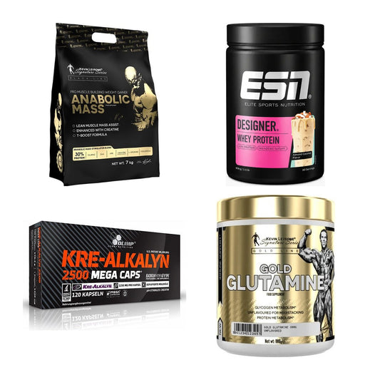 Masseaufbau für Fortgeschrittene: Kevin Levrone Anabolic + 3 weitere – alle enthaltenen Artikel
