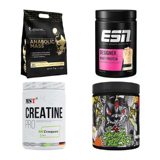 Masseaufbau für Fortgeschrittene: Kevin Levrone Anabolic + 3 weitere – alle enthaltenen Artikel