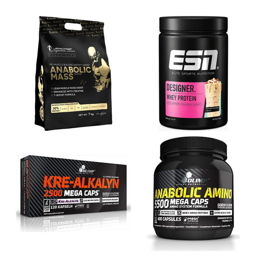 Masseaufbau für Fortgeschrittene: Kevin Levrone Anabolic + 3 weitere – alle enthaltenen Artikel