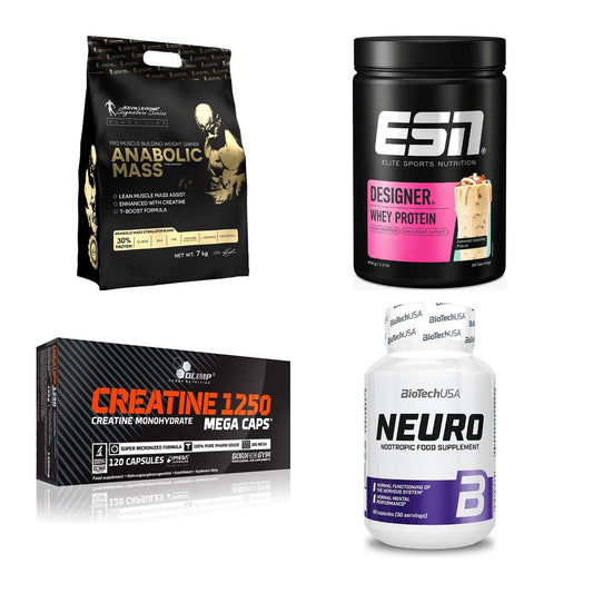Masseaufbau für Fortgeschrittene: Kevin Levrone Anabolic + 3 weitere – alle enthaltenen Artikel
