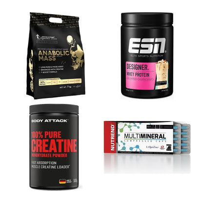 Masseaufbau für Fortgeschrittene: Kevin Levrone Anabolic + 3 weitere – alle enthaltenen Artikel