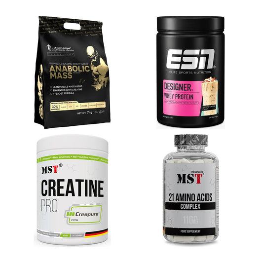 Masseaufbau für Fortgeschrittene: Kevin Levrone Anabolic + 3 weitere – alle enthaltenen Artikel