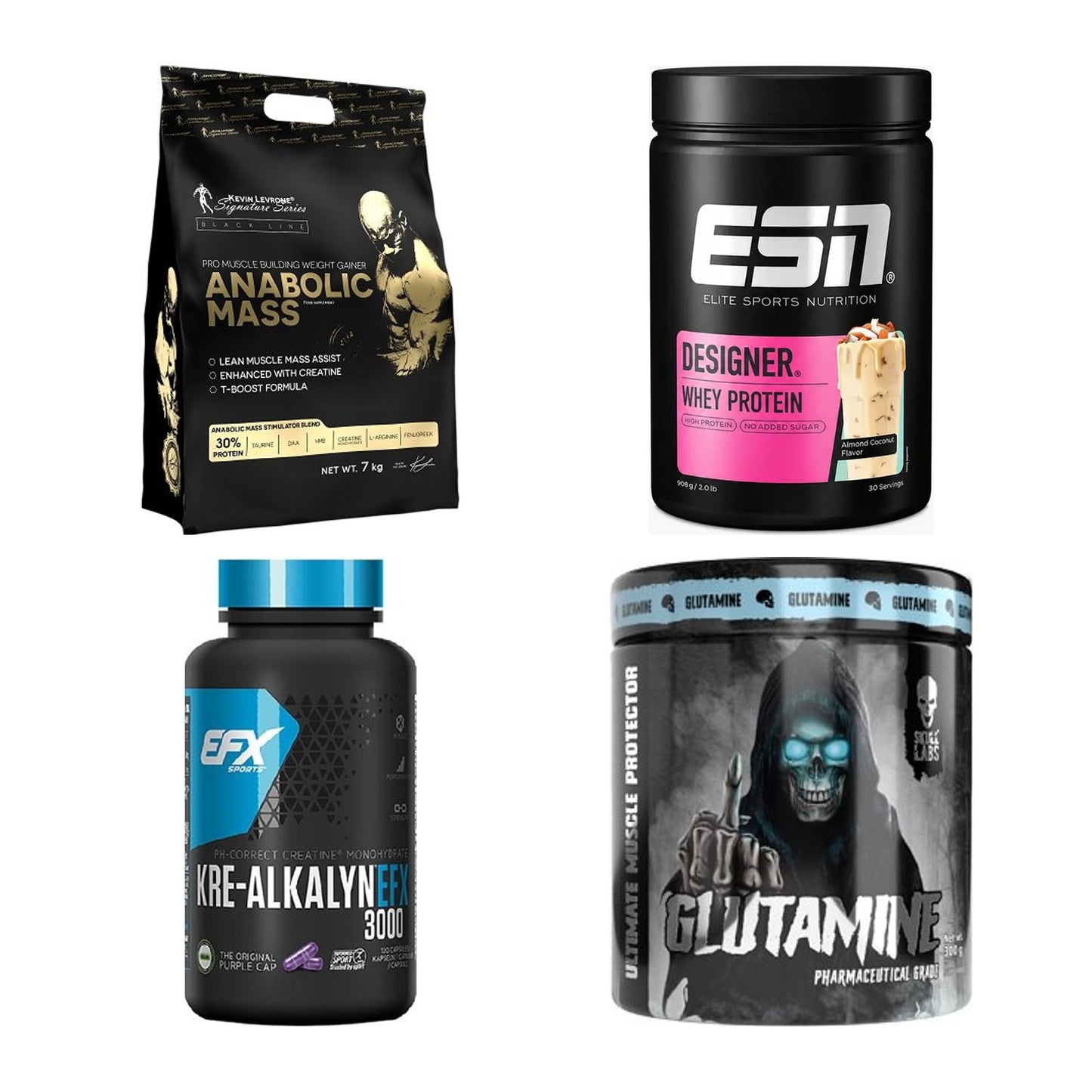 Masseaufbau für Fortgeschrittene: Kevin Levrone Anabolic + 3 weitere – alle enthaltenen Artikel