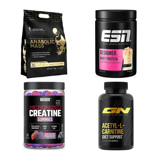 Masseaufbau für Fortgeschrittene: Kevin Levrone Anabolic + 3 weitere – alle enthaltenen Artikel