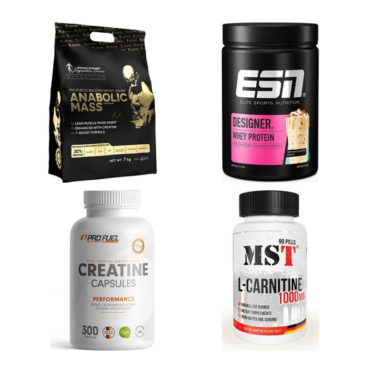 Masseaufbau für Fortgeschrittene: Kevin Levrone Anabolic + 3 weitere – alle enthaltenen Artikel