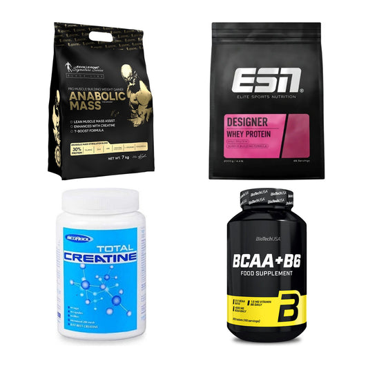 Masseaufbau für Fortgeschrittene: Kevin Levrone Anabolic + 3 weitere – alle enthaltenen Artikel