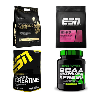 Masseaufbau für Fortgeschrittene: Kevin Levrone Anabolic + 3 weitere – alle enthaltenen Artikel