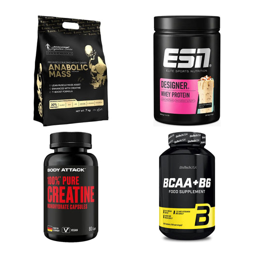 Masseaufbau für Fortgeschrittene: Kevin Levrone Anabolic + 3 weitere – alle enthaltenen Artikel