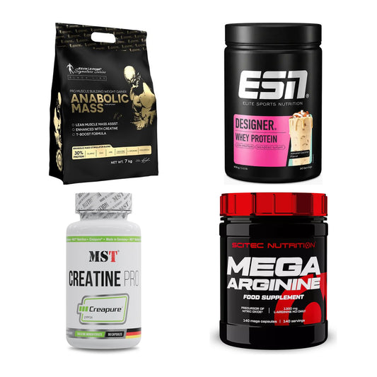 Masseaufbau für Fortgeschrittene: Kevin Levrone Anabolic + 3 weitere – alle enthaltenen Artikel