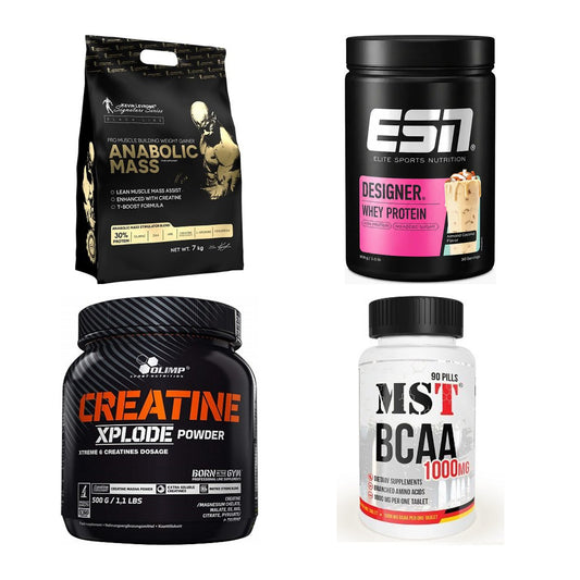 Masseaufbau für Fortgeschrittene: Kevin Levrone Anabolic + 3 weitere – alle enthaltenen Artikel