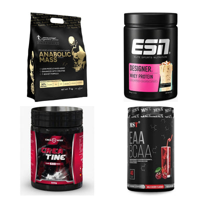Masseaufbau für Fortgeschrittene: Kevin Levrone Anabolic + 3 weitere – alle enthaltenen Artikel