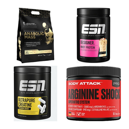 Masseaufbau für Fortgeschrittene: Kevin Levrone Anabolic + 3 weitere – alle enthaltenen Artikel