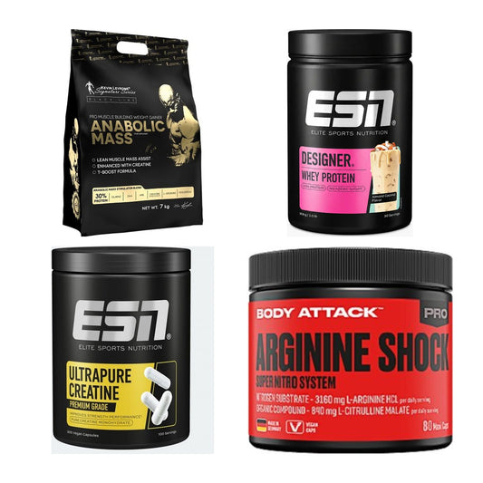 Masseaufbau für Fortgeschrittene: Kevin Levrone Anabolic + 3 weitere – alle enthaltenen Artikel