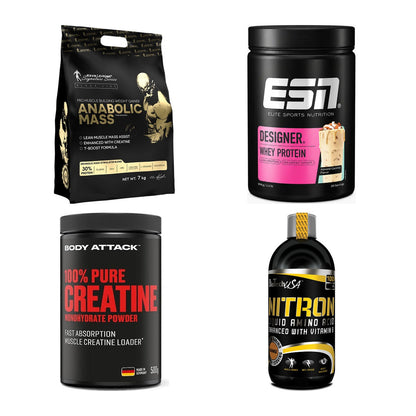 Masseaufbau für Fortgeschrittene: Kevin Levrone Anabolic + 3 weitere – alle enthaltenen Artikel