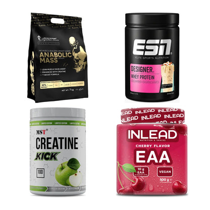 Masseaufbau für Fortgeschrittene: Kevin Levrone Anabolic + 3 weitere – alle enthaltenen Artikel