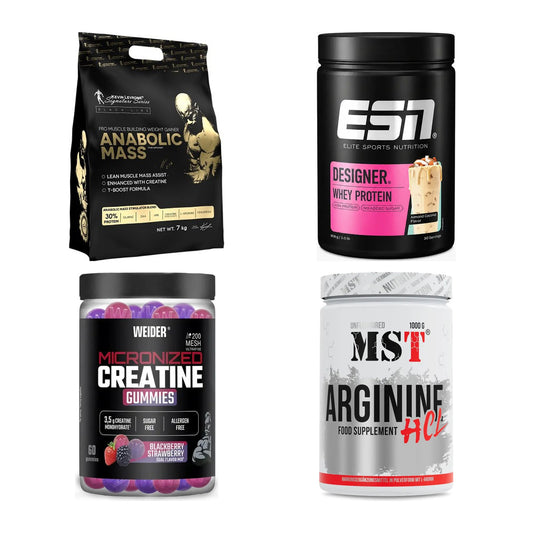 Masseaufbau für Fortgeschrittene: Kevin Levrone Anabolic + 3 weitere – alle enthaltenen Artikel