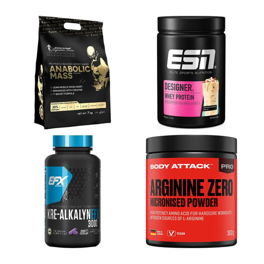 Masseaufbau für Fortgeschrittene: Kevin Levrone Anabolic + 3 weitere – alle enthaltenen Artikel