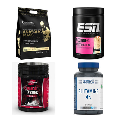 Masseaufbau für Fortgeschrittene: Kevin Levrone Anabolic + 3 weitere – alle enthaltenen Artikel