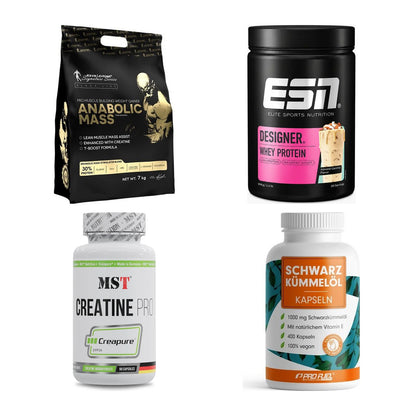 Masseaufbau für Fortgeschrittene: Kevin Levrone Anabolic + 3 weitere – alle enthaltenen Artikel