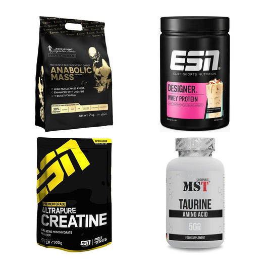 Masseaufbau für Fortgeschrittene: Kevin Levrone Anabolic + 3 weitere – alle enthaltenen Artikel