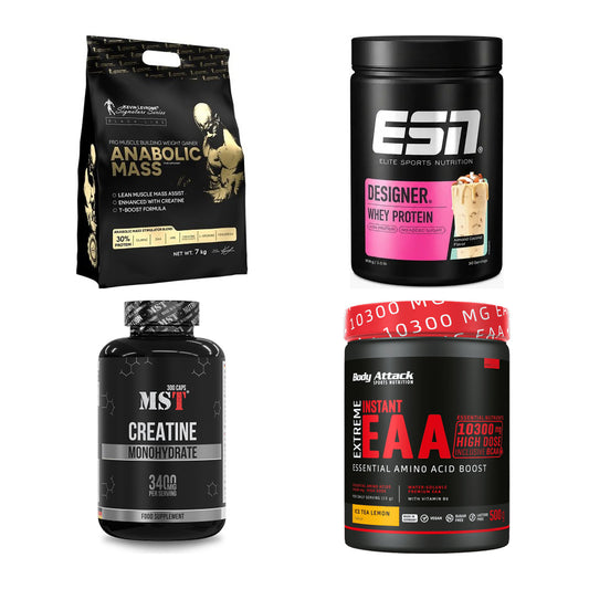 Masseaufbau für Fortgeschrittene: Kevin Levrone Anabolic + 3 weitere – alle enthaltenen Artikel