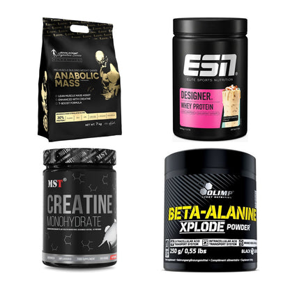 Masseaufbau für Fortgeschrittene: Kevin Levrone Anabolic + 3 weitere – alle enthaltenen Artikel