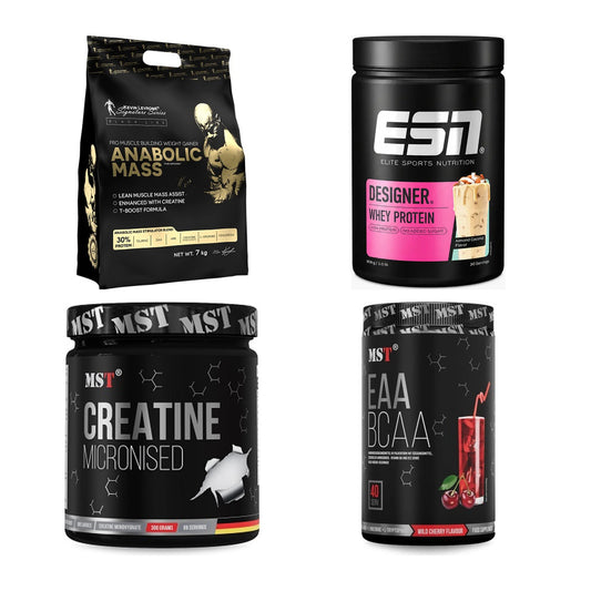 Masseaufbau für Fortgeschrittene: Kevin Levrone Anabolic + 3 weitere – alle enthaltenen Artikel