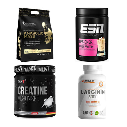 Masseaufbau für Fortgeschrittene: Kevin Levrone Anabolic + 3 weitere – alle enthaltenen Artikel