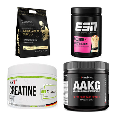 Masseaufbau für Fortgeschrittene: Kevin Levrone Anabolic + 3 weitere – alle enthaltenen Artikel