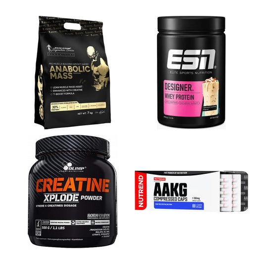 Masseaufbau für Fortgeschrittene: Kevin Levrone Anabolic + 3 weitere – alle enthaltenen Artikel