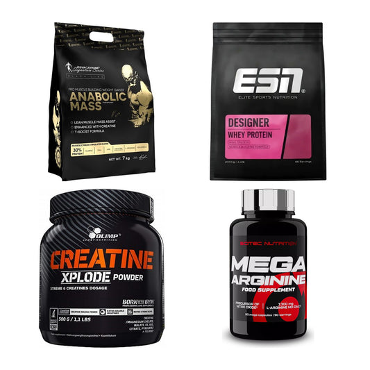 Masseaufbau für Fortgeschrittene: Kevin Levrone Anabolic + 3 weitere – alle enthaltenen Artikel