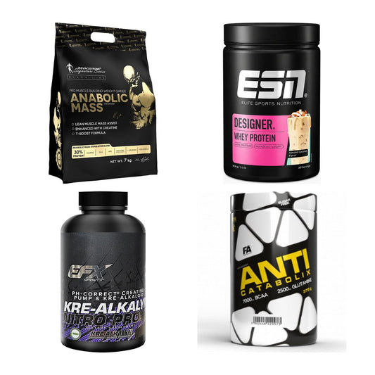Masseaufbau für Fortgeschrittene: Kevin Levrone Anabolic + 3 weitere – alle enthaltenen Artikel