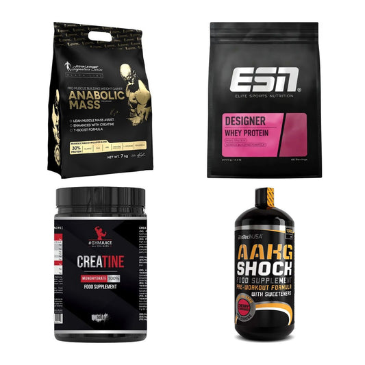 Masseaufbau für Fortgeschrittene: Kevin Levrone Anabolic + 3 weitere – alle enthaltenen Artikel