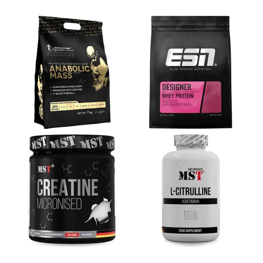 Masseaufbau für Fortgeschrittene: Kevin Levrone Anabolic + 3 weitere – alle enthaltenen Artikel