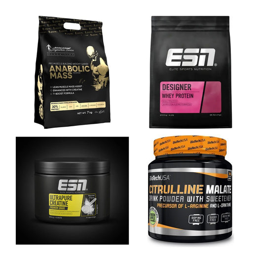 Masseaufbau für Fortgeschrittene: Kevin Levrone Anabolic + 3 weitere – alle enthaltenen Artikel