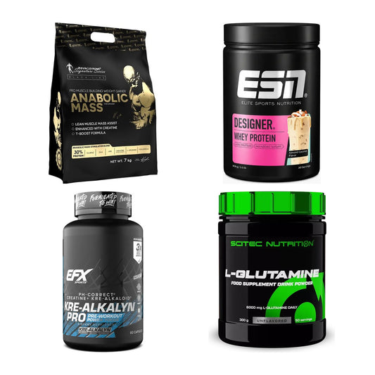 Masseaufbau für Fortgeschrittene: Kevin Levrone Anabolic + 3 weitere – alle enthaltenen Artikel