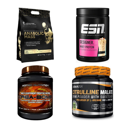 Masseaufbau für Fortgeschrittene: Kevin Levrone Anabolic + 3 weitere – alle enthaltenen Artikel