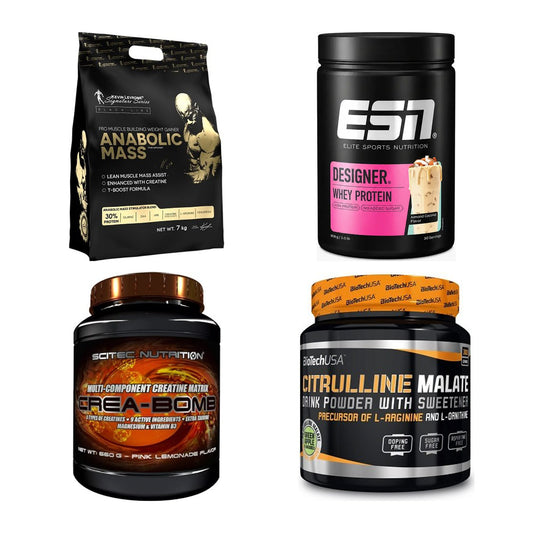 Masseaufbau für Fortgeschrittene: Kevin Levrone Anabolic + 3 weitere – alle enthaltenen Artikel