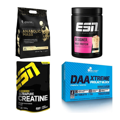 Masseaufbau für Fortgeschrittene: Kevin Levrone Anabolic + 3 weitere – alle enthaltenen Artikel