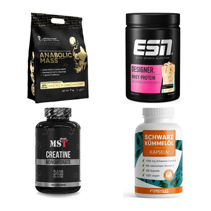 Masseaufbau für Fortgeschrittene: Kevin Levrone Anabolic + 3 weitere – alle enthaltenen Artikel